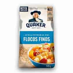 AVEIA QUAKER FLOCOS FINO 148G